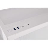 Thermaltake View 380 TG ARGB Snow , Tower-Gehäuse weiß, Tempered Glass x 2