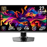 MSI MPG 272URXDE QD-OLED, Gaming-Monitor 67.3 cm (26.5 Zoll), schwarz, UltraHD/4K, USB-C, USB-Hub, HDR, 240Hz Panel