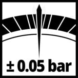 EINHELL Reifenfüll-Messgerät digital 4133115, Reifen-Füllgerät schwarz