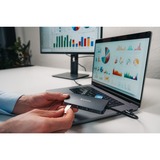 Verbatim USB-C Pro Multiport-Hub CMH-09, 9 Port , Dockingstation grau, HDMI, RJ-45, 3x USB-A, 2x USB-C, SD, microSD