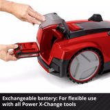 EINHELL Power X-Change Mähroboter FREELEXO CAM PLUS 600 rot/schwarz, Li-Ion Akku Plus 4,0Ah, Kamera + Sensor