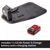 EINHELL Power X-Change Mähroboter FREELEXO CAM PLUS 600 rot/schwarz, Li-Ion Akku Plus 4,0Ah, Kamera + Sensor