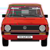 COBI Volkswagen Golf (1974-1983), Konstruktionsspielzeug Maßstab: 1:12