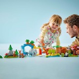 LEGO 10446 DUPLO Town Wildtier-Familien 3-in-1-Set, Konstruktionsspielzeug 