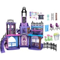 Mattel Monster High Haunted High School-Puppenhaus mit Möbel- und Zubehörteilen