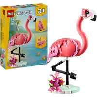 LEGO 31170 Creator 3-in-1 Rosa Flamingo, Konstruktionsspielzeug