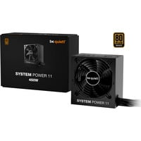 be quiet! System Power 11 450W ATX3.1, PC-Netzteil schwarz, 2x PCIe, 450 Watt