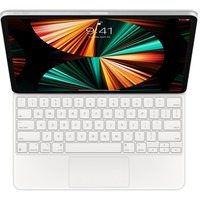 Apple Magic Keyboard für 12,9" iPad Pro (6. Generation), Tastatur weiß, US-Layout, Scherenmechanik